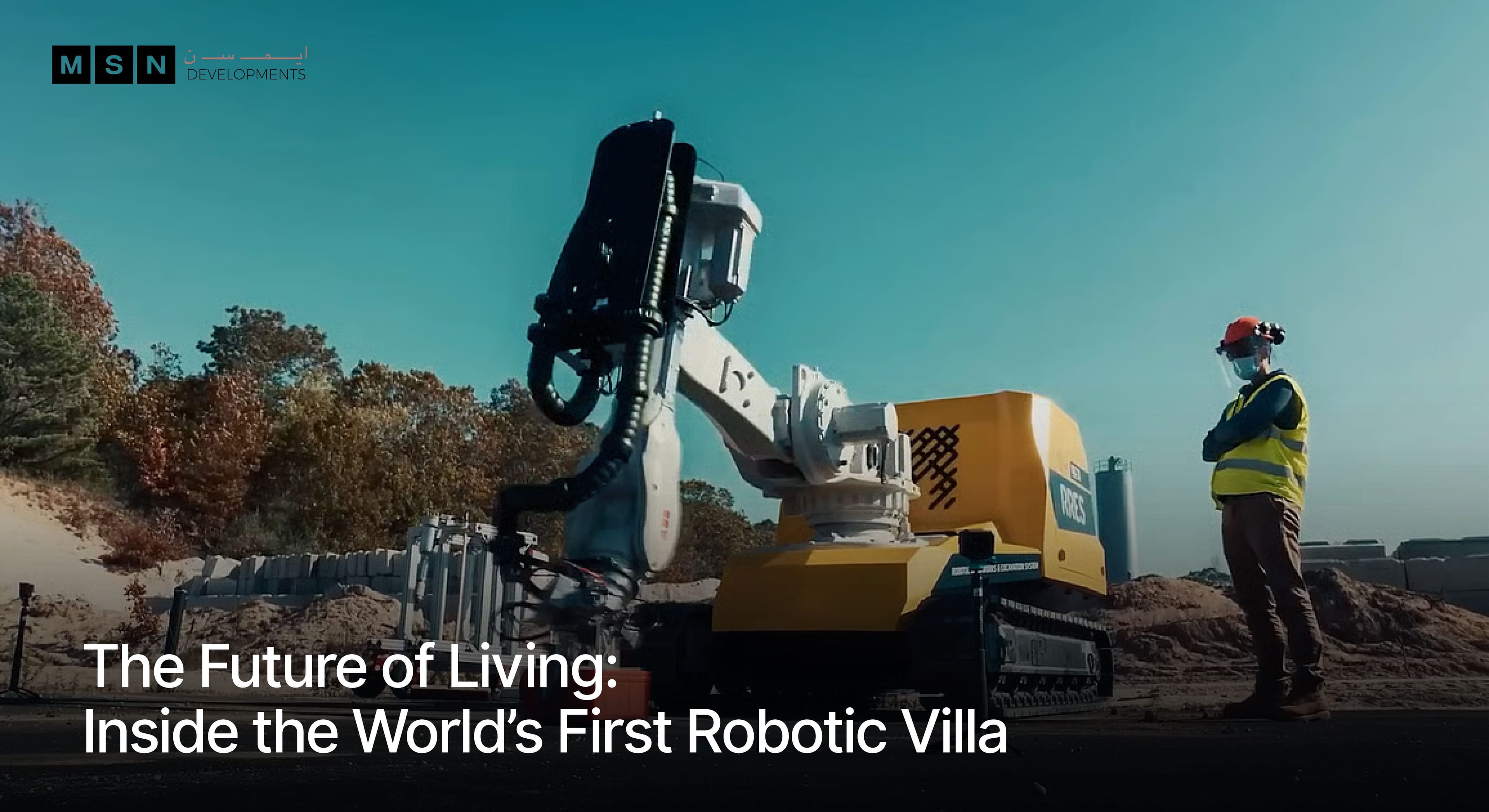 World’s first fully robotic residential villa