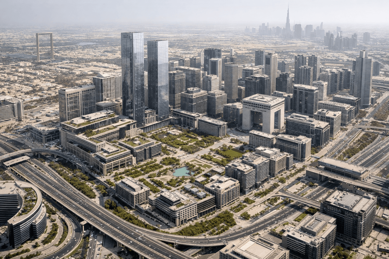 DIFC Zabeel District masterplan showcasing large-scale financial expansion